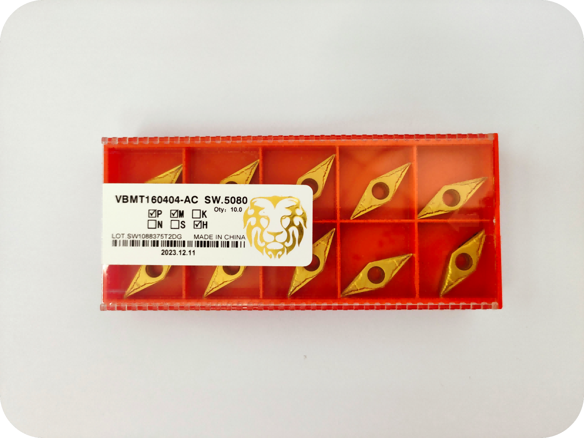 超精加工外圆尖刀片